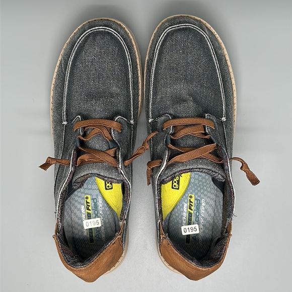 Skechers Melson-Planon Relaxed Fit Shoes Men's Sz 11 - Picture 4 of 10